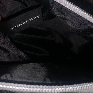 ❌‼️RARE BURBERRY❌‼️NWT authentic Burberry Silver Check Bag can use as clutch bag